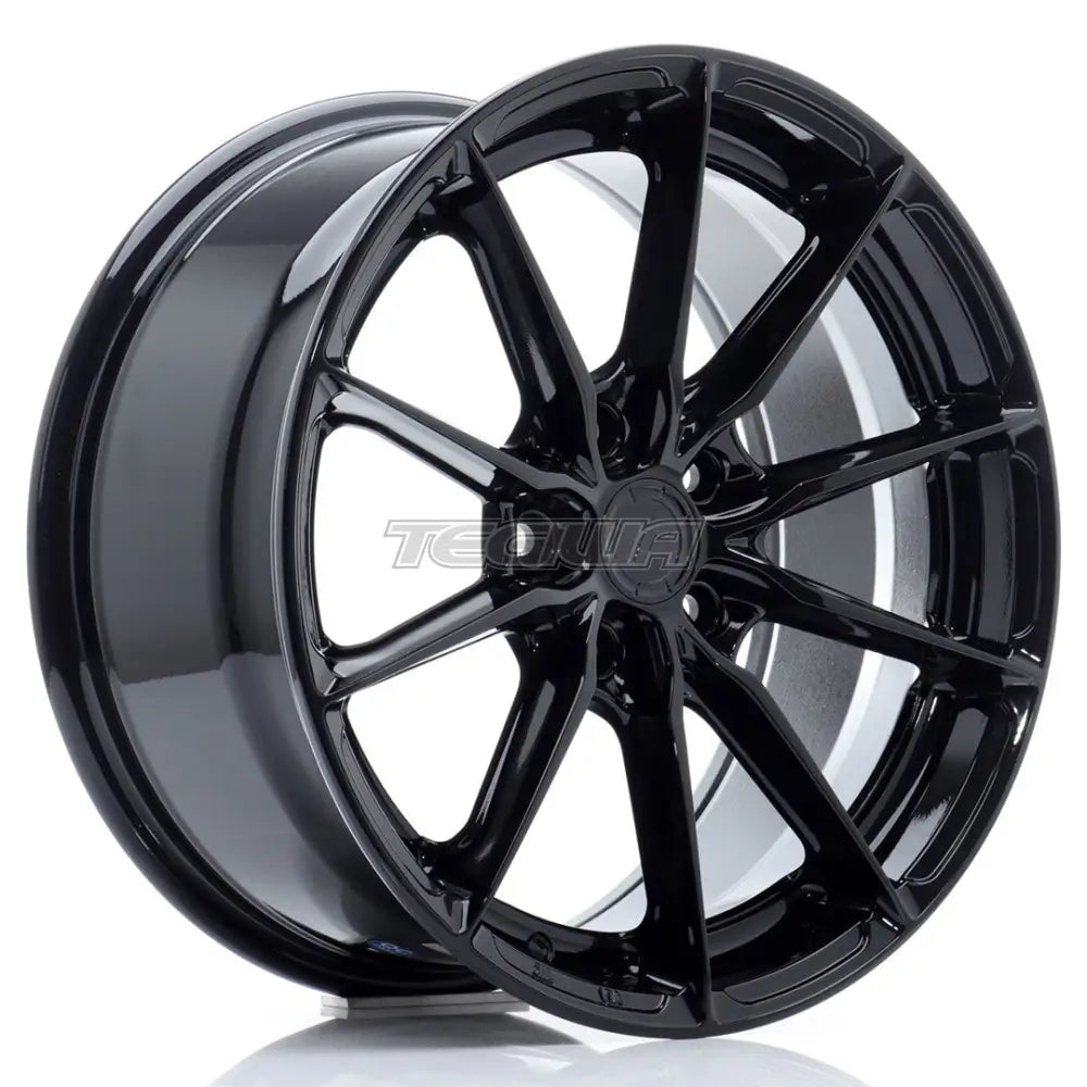 Japan Racing Jr37 Alloy Wheel 17X8 Et40 5X112 Gloss Black Wheels