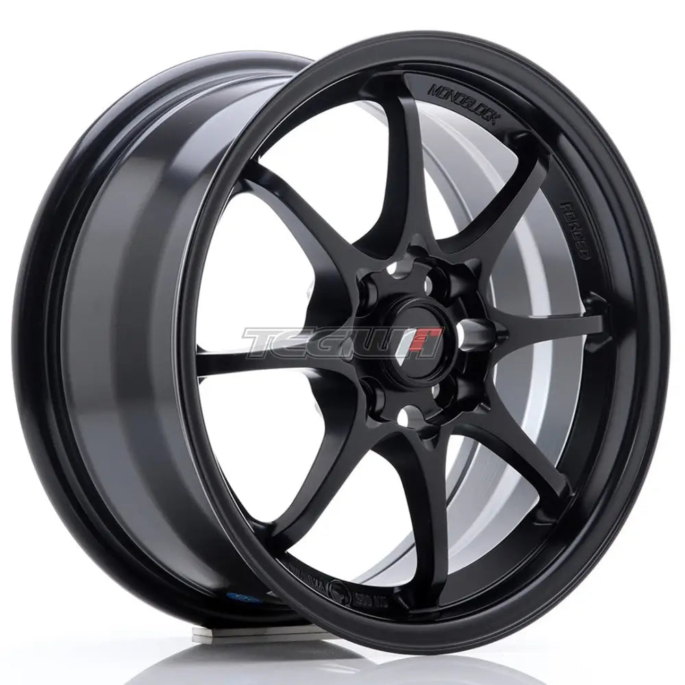 Japan Racing Jr5 Alloy Wheel 15X7 Et35 4X100 Matt Black Wheels