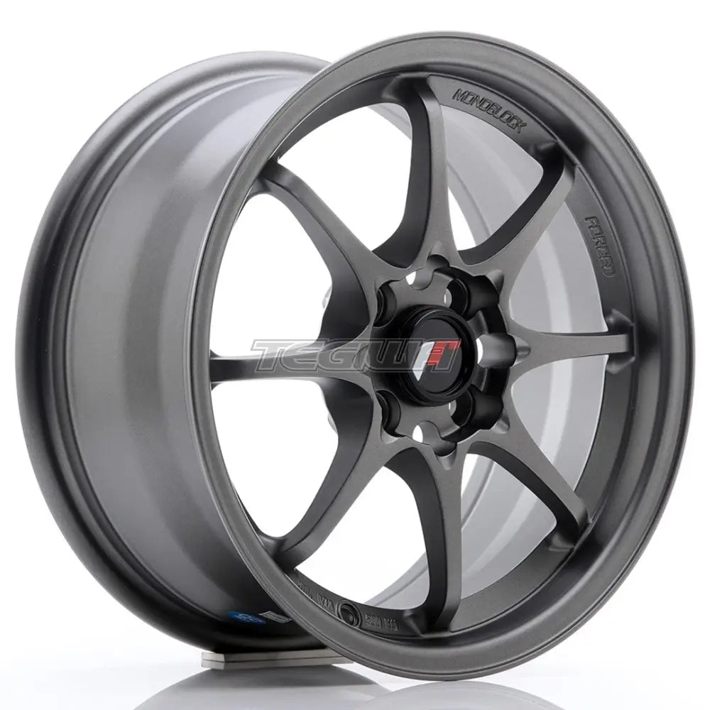 Japan Racing Jr5 Alloy Wheel 15X7 Et35 4X100 Matt Gun Metal Wheels