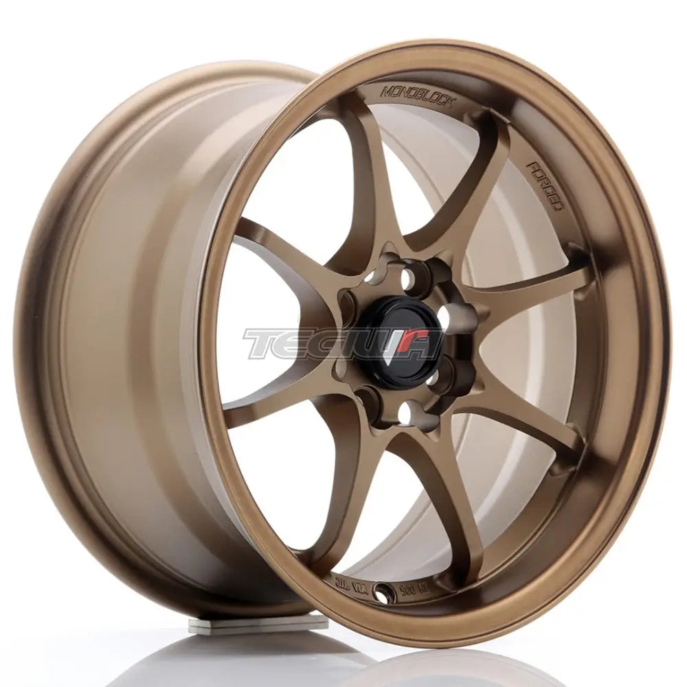 Japan Racing Jr5 Alloy Wheel 15X8 Et28 4X100 Dark Anodized Bronze Wheels