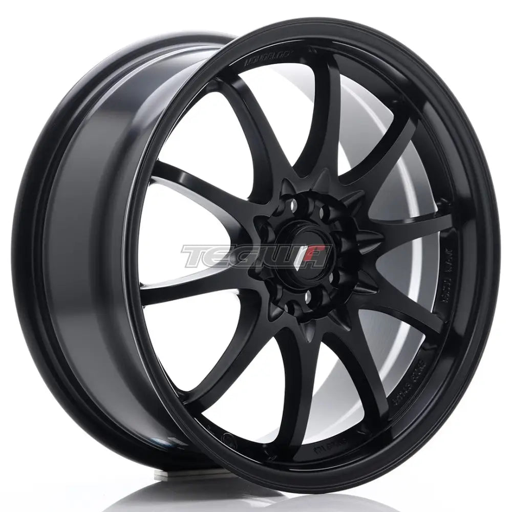 Japan Racing Jr5 Alloy Wheel 17X7.5 Et35 4X100/114.3 Matt Black Wheels