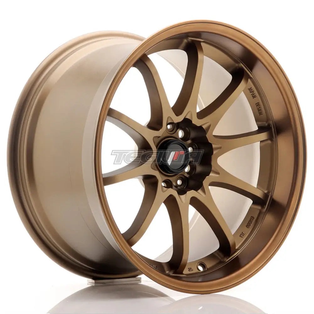 Japan Racing Jr5 Alloy Wheel 18X10.5 Et12 5X114.3 Dark Anodized Bronze Wheels