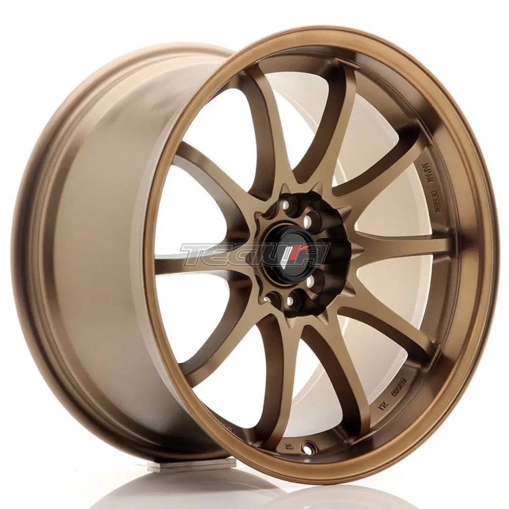 Japan Racing Jr5 Alloy Wheel 18X9.5 Et22 5X100/114.3 Dark Anodized Bronze Wheels