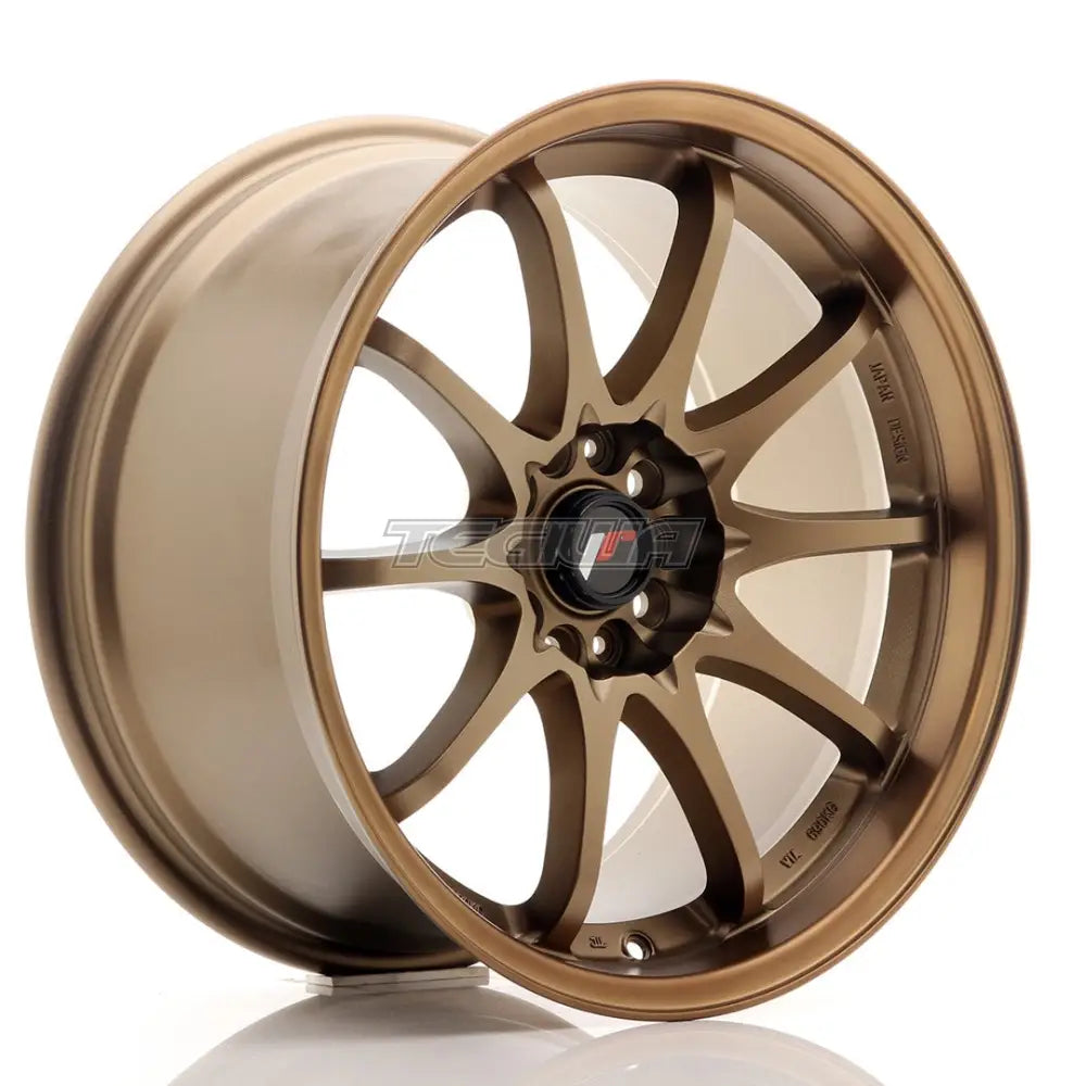 Japan Racing Jr5 Alloy Wheel 18X9.5 Et22 5X114.3 Dark Anodized Bronze Wheels