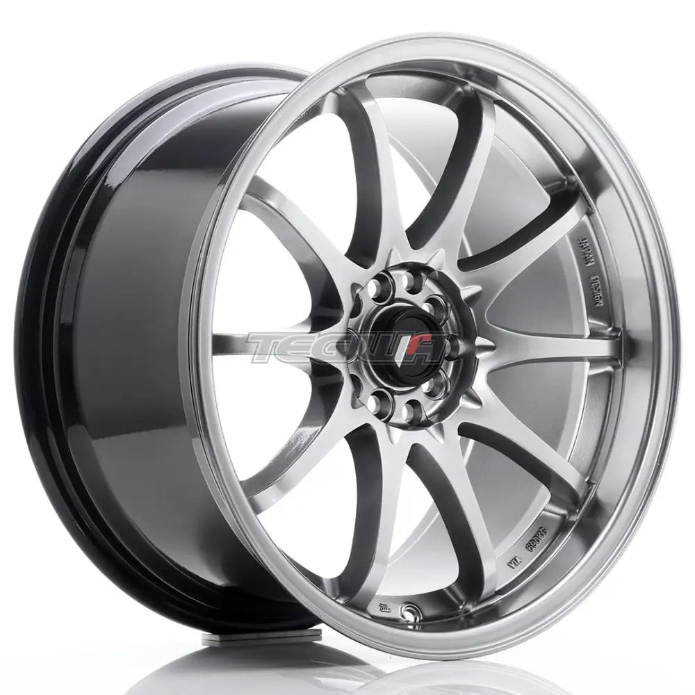 Japan Racing Jr5 Alloy Wheel 18X9.5 Et38 5X100/114.3 Hyper Black Wheels