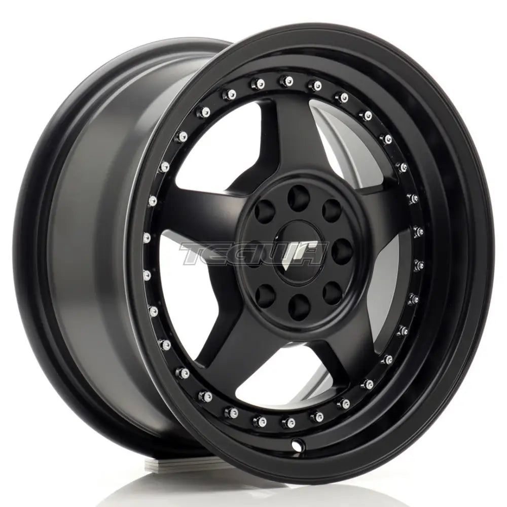 Japan Racing Jr6 Alloy Wheel 15X7 Et25 4X100/108 Matt Black Wheels