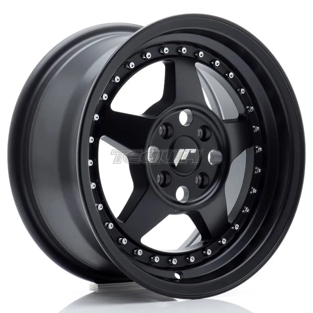 Japan Racing Jr6 Alloy Wheel 15X7 Et35 4X100 Matt Black Wheels