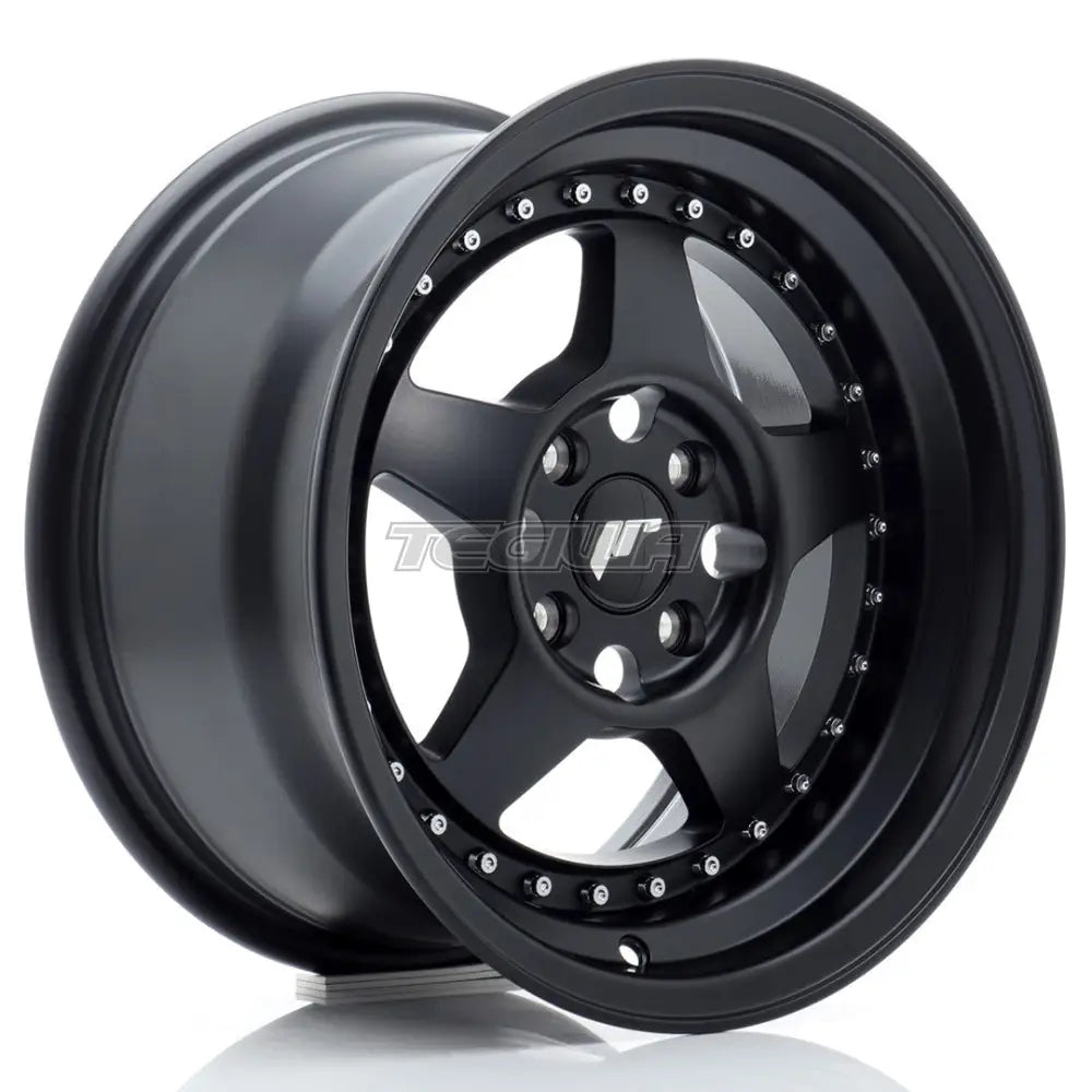 Japan Racing Jr6 Alloy Wheel 15X8 Et25 4X100 Matt Black Wheels