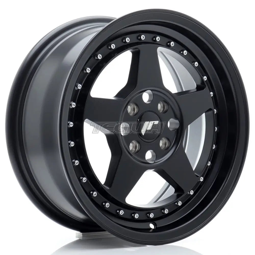 Japan Racing Jr6 Alloy Wheel 16X7 Et35 4X100 Matt Black Wheels