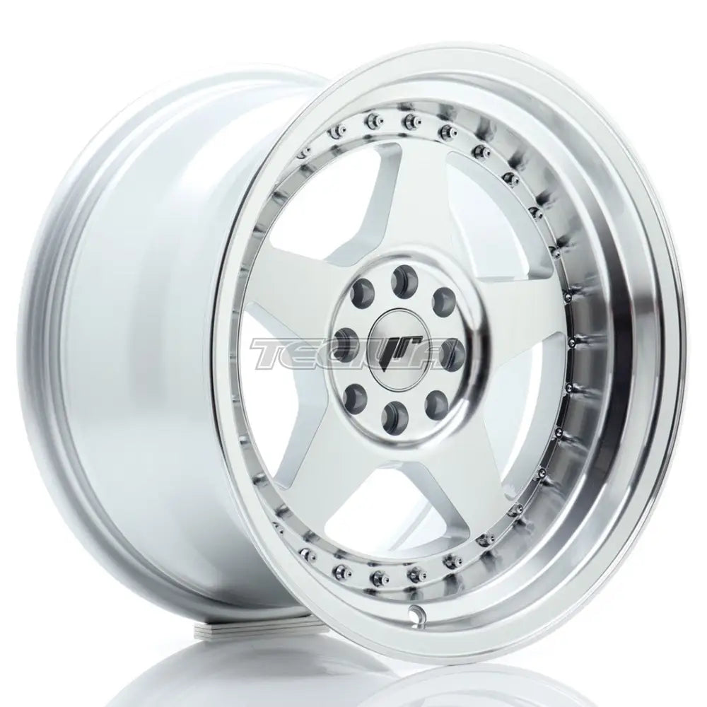 Japan Racing Jr6 Alloy Wheel 16X9 Et20 4X100/108 Silver Machined Face Wheels