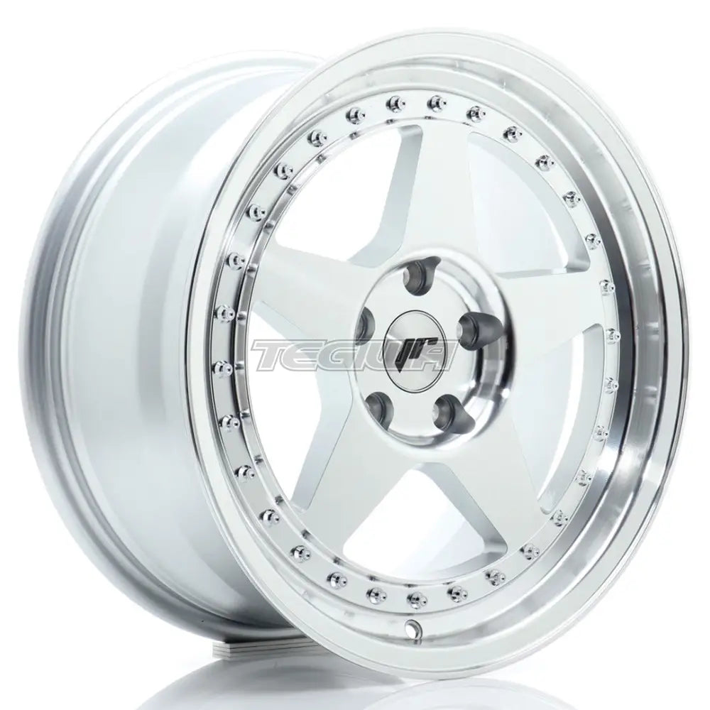 Japan Racing Jr6 Alloy Wheel 17X8 Et35 5X112 Silver Machined Face Wheels