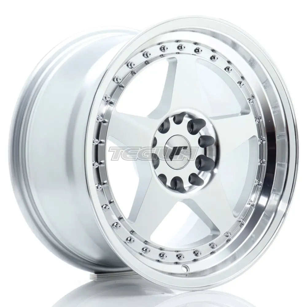 Japan Racing Jr6 Alloy Wheel 17X9 Et25 5X114/120 Silver Machined Face Wheels