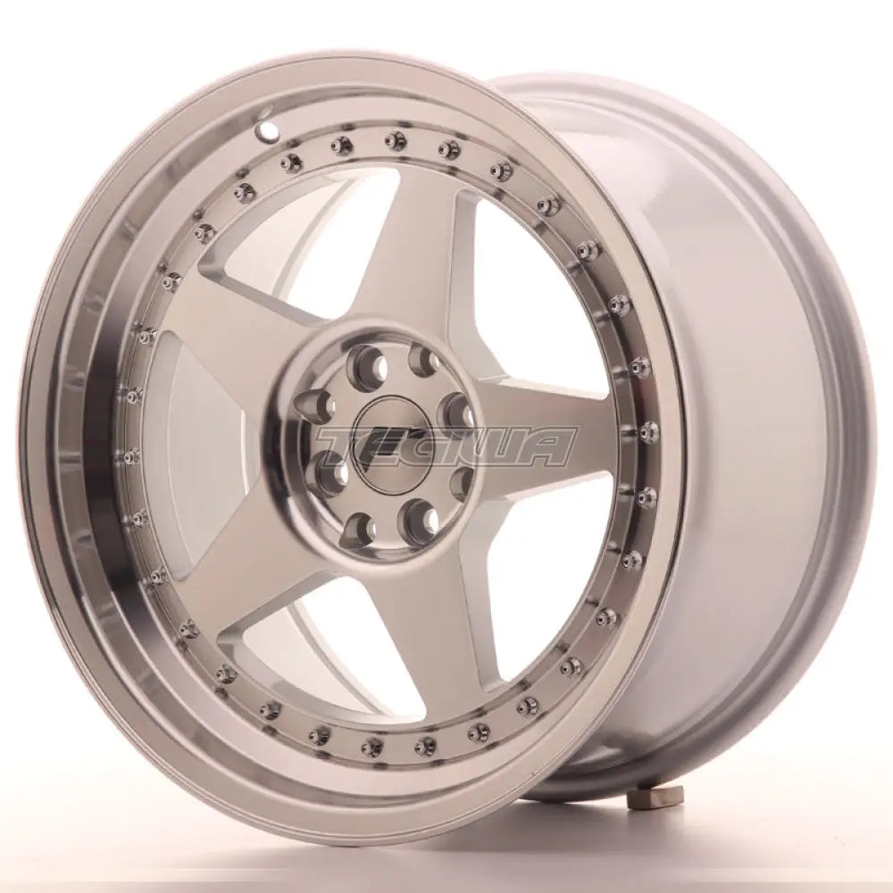 Japan Racing Jr6 Alloy Wheel 17X9 Et25 5X114.3 5X120 Silver Machined Face 74.1Mm Cb - Clearance