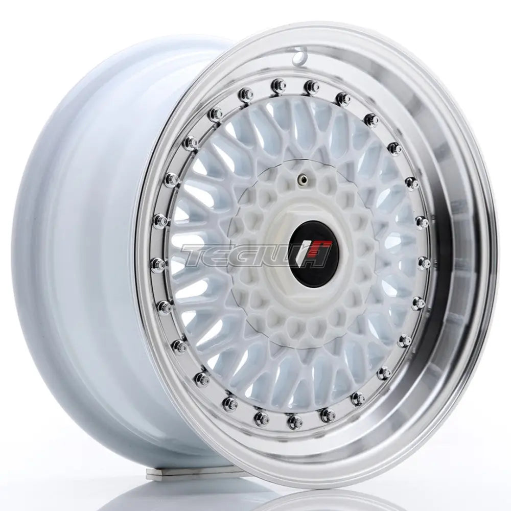 Japan Racing Jr9 Alloy Wheel 15X7 Et20 4X100/108 White With Machined Lip Wheels