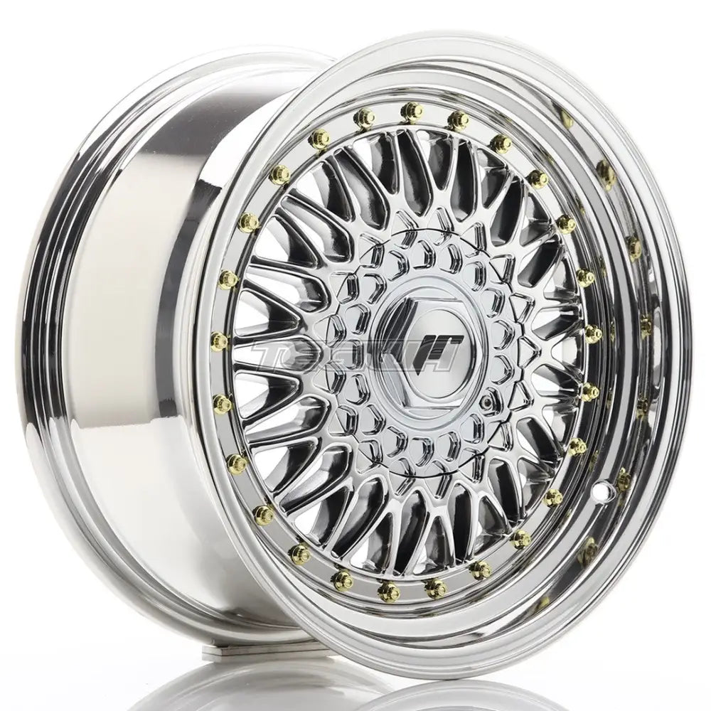 Japan Racing Jr9 Alloy Wheel 16X7.5 Et25 4X100/108 Chrome Wheels