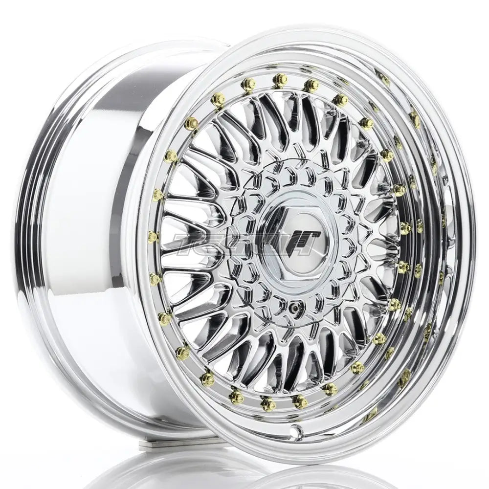 Japan Racing Jr9 Alloy Wheel 16X8 Et25 4X100/108 Chrome Wheels