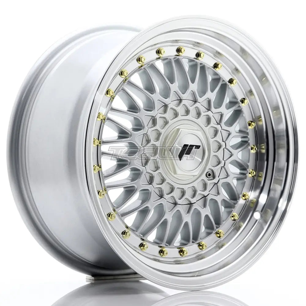 Japan Racing Jr9 Alloy Wheel 16X8 Et25 4X100/108 Silver With Machined Lip Wheels