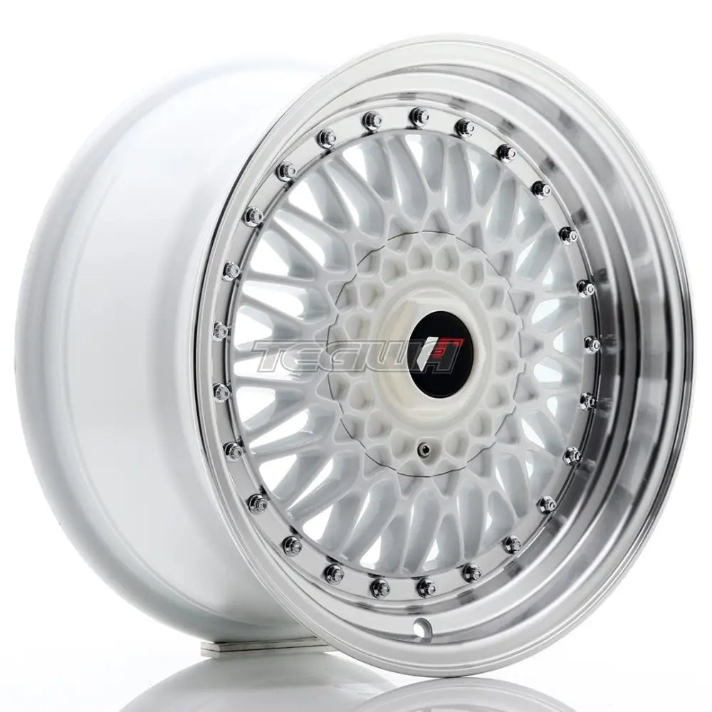 Japan Racing Jr9 Alloy Wheel 16X8 Et25 4X100/108 White With Machined Lip Wheels