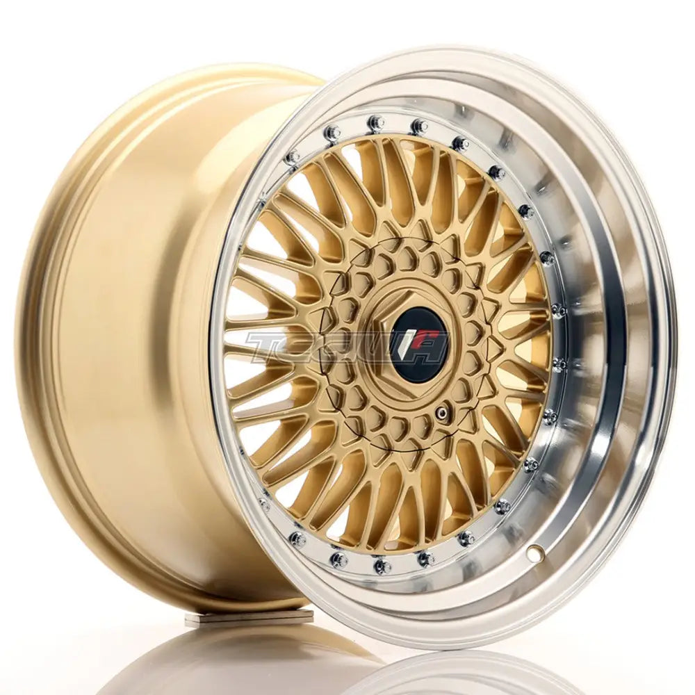 Japan Racing Jr9 Alloy Wheel 17X10 Et20 5X112/120 Gold With Machined Lip Wheels