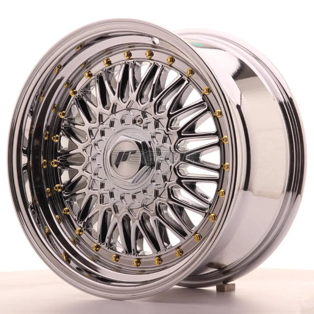 Japan Racing Jr9 Alloy Wheel 17X8.5 - 5X112 / 5X120 Et35 Chrome Clearance Wheels