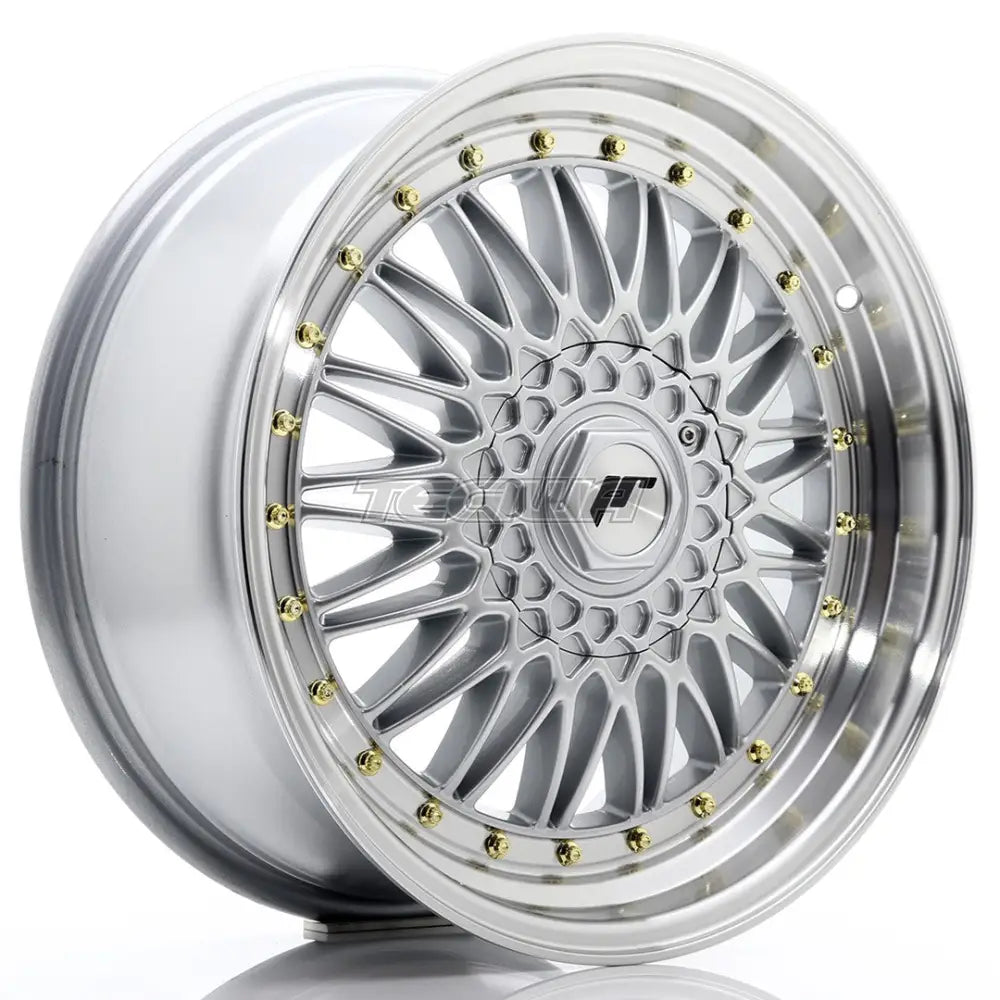 Japan Racing Jr9 Alloy Wheel 18X8 Et35 5X100/120 Silver With Machined Lip Wheels