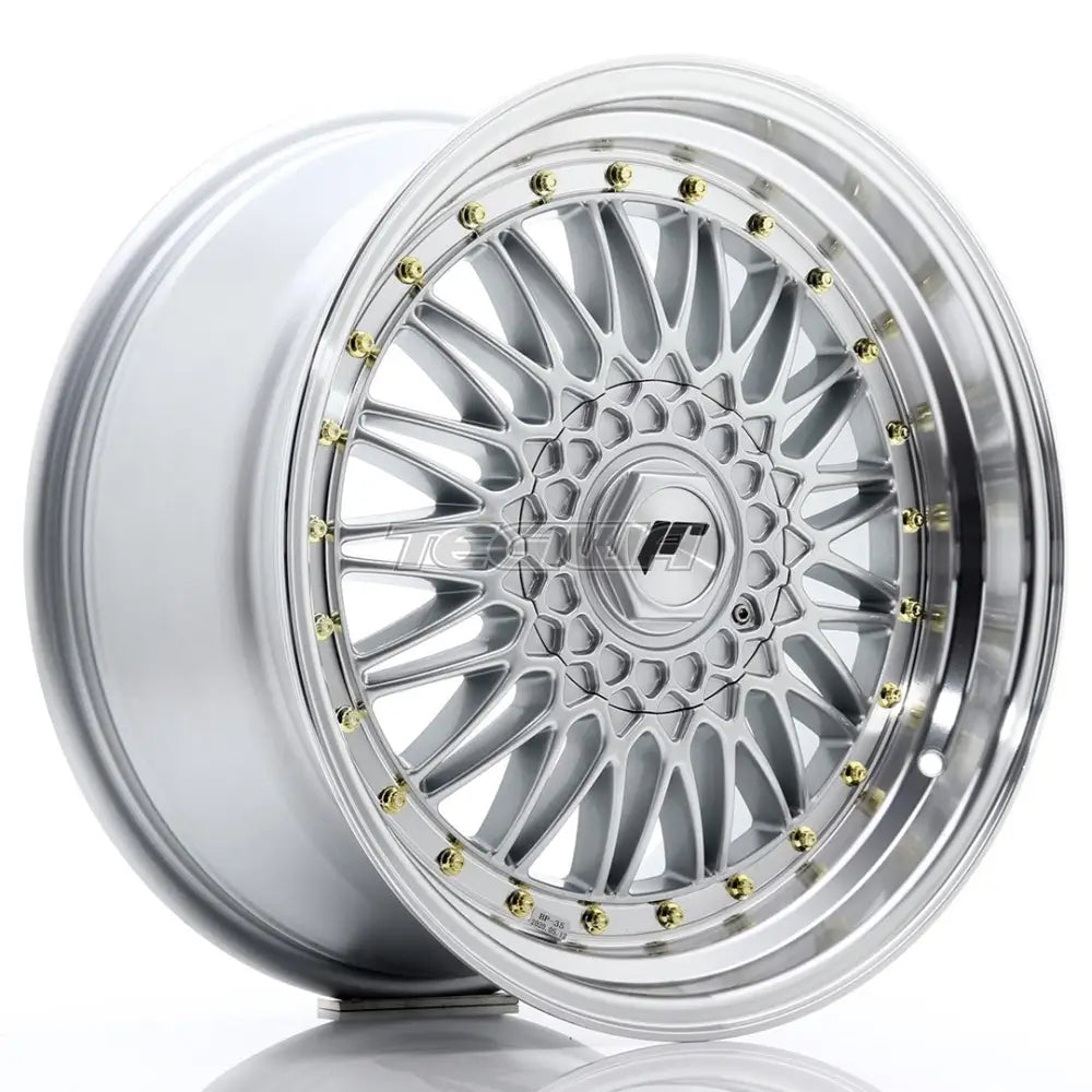 Japan Racing Jr9 Alloy Wheel 18X9 Et35 5X100/120 Silver With Machined Lip Wheels