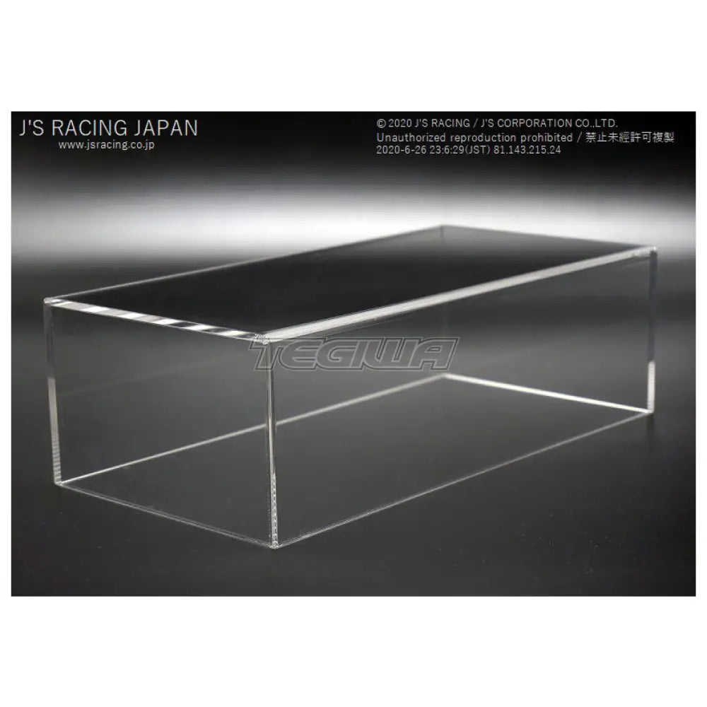 J's Racing 1/18 Resin Clear case