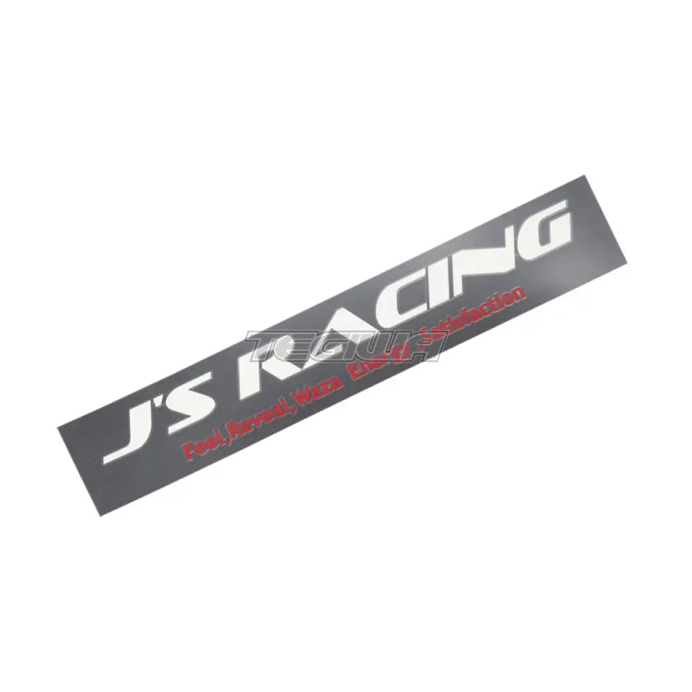 J's Racing 14 Sticker White