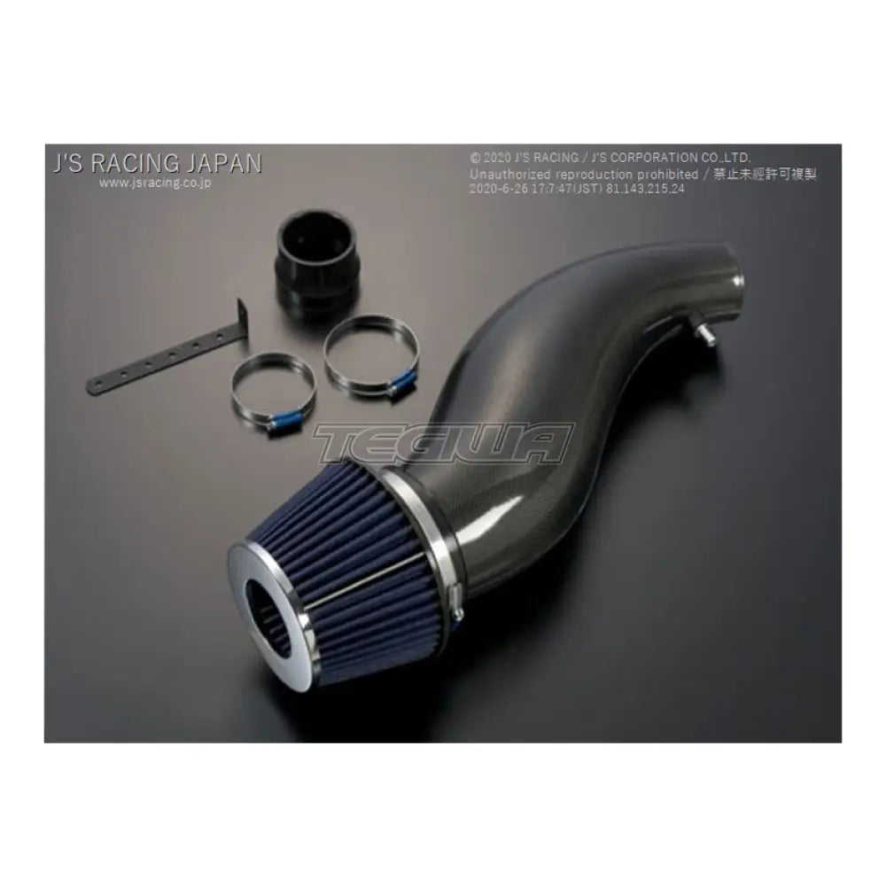 J's Racing ABS Tsuchinoko Air Intake Kit Carbon Honda Integra DC2