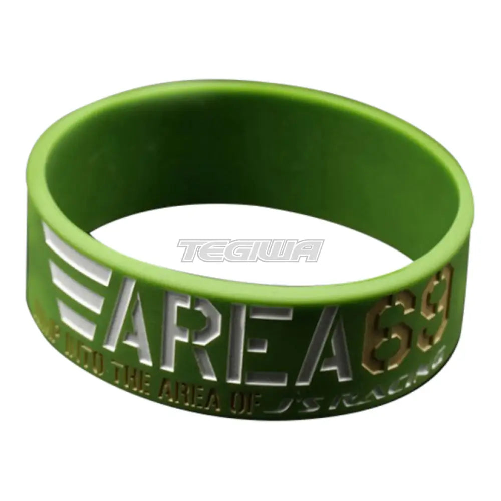 J's Racing AREA69 Rubber wrist band