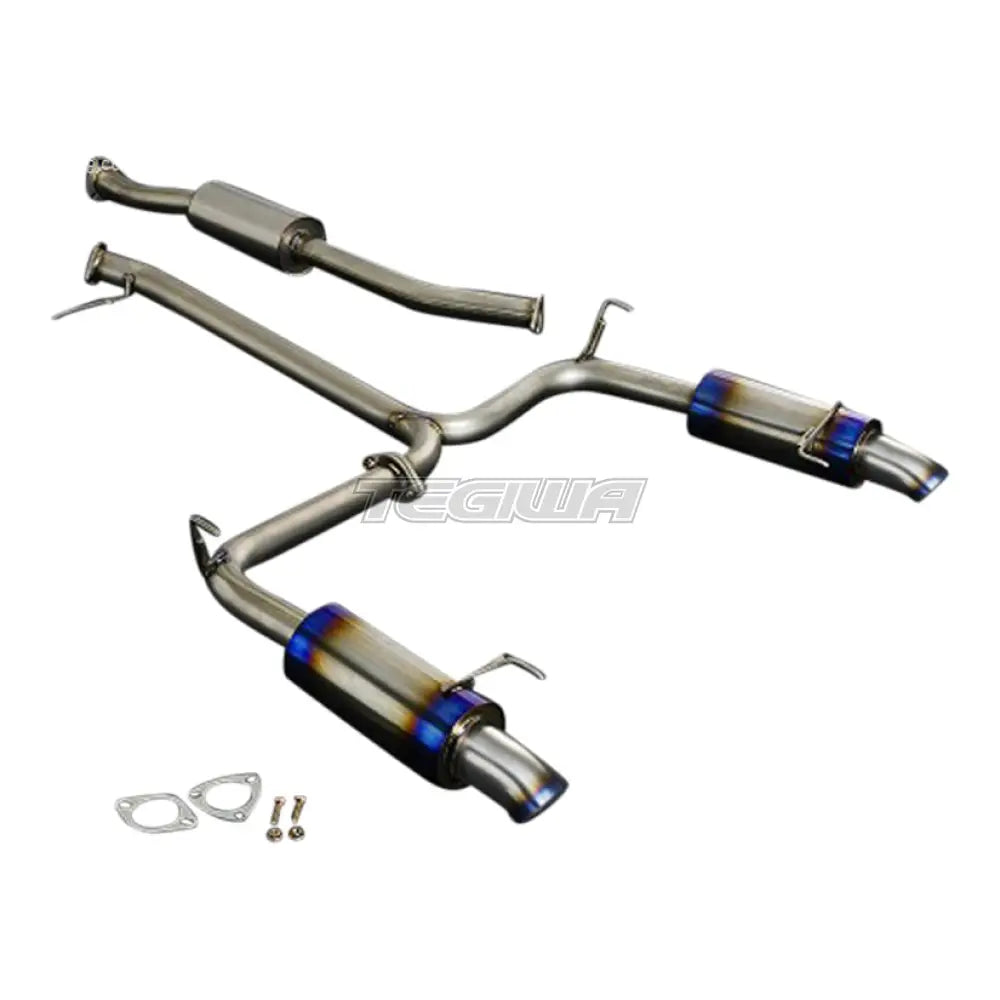 Js Racing FX-PRO Full Titanium Silencer Dual 60RS Honda Accord CL1