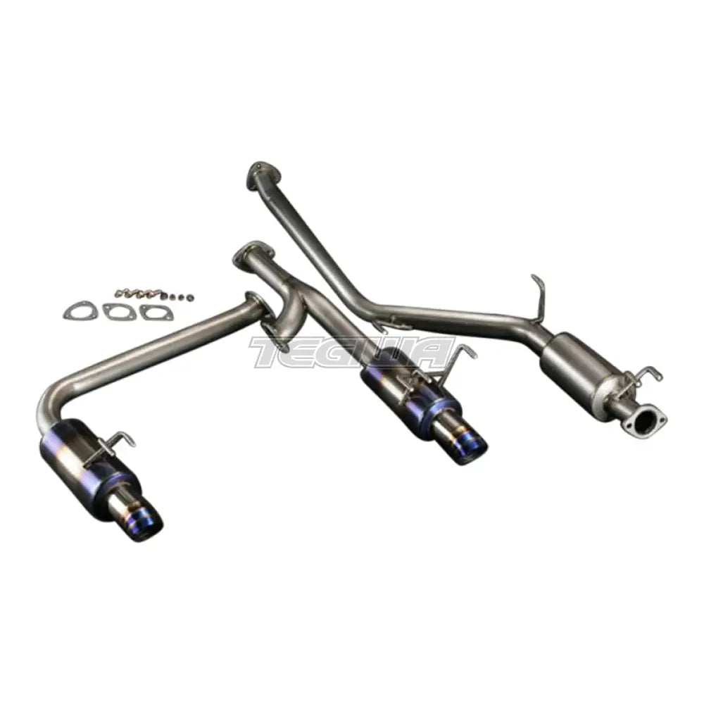 Js Racing FX-PRO Full Titanium Silencer Dual 70RS Honda Civic FD2 Mugen RR