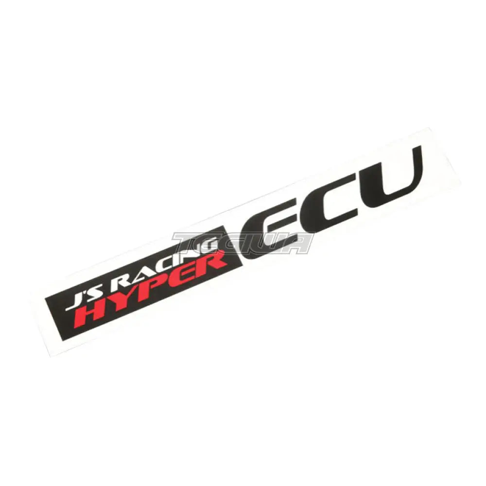 J's Racing HYPER ECU Sticker M