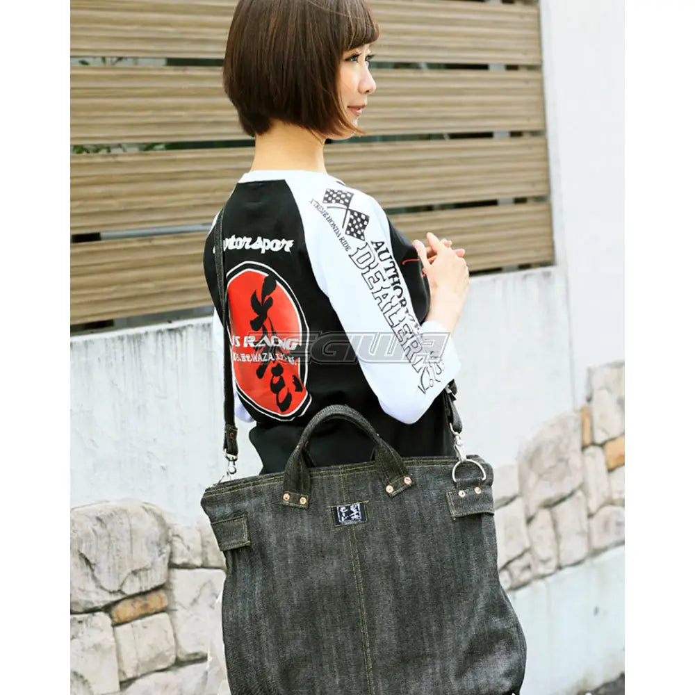 J's Racing J'S MODE Vintage Denim Bag Black