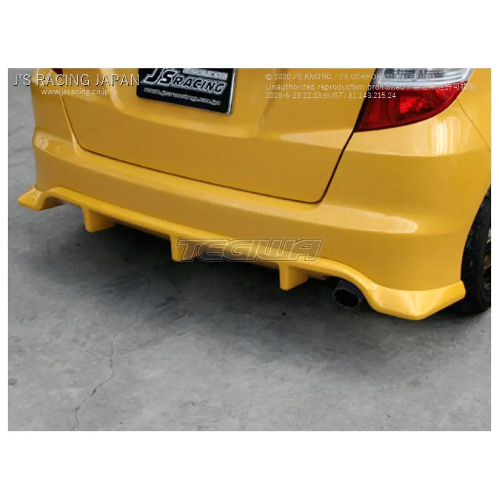 J's Racing Rear Diffuser FRP Honda Fit/Jazz GE8