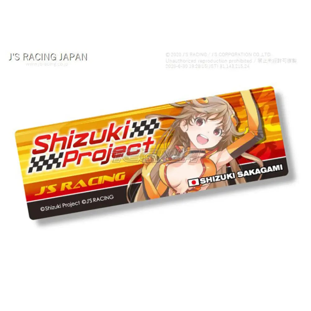 J's Racing Shizuki Project Sticker TYPE-A