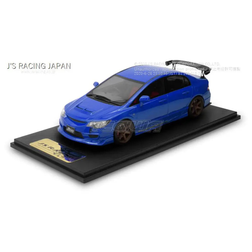 J's Racing Street 1/18 Resin Model Honda Civic FD2