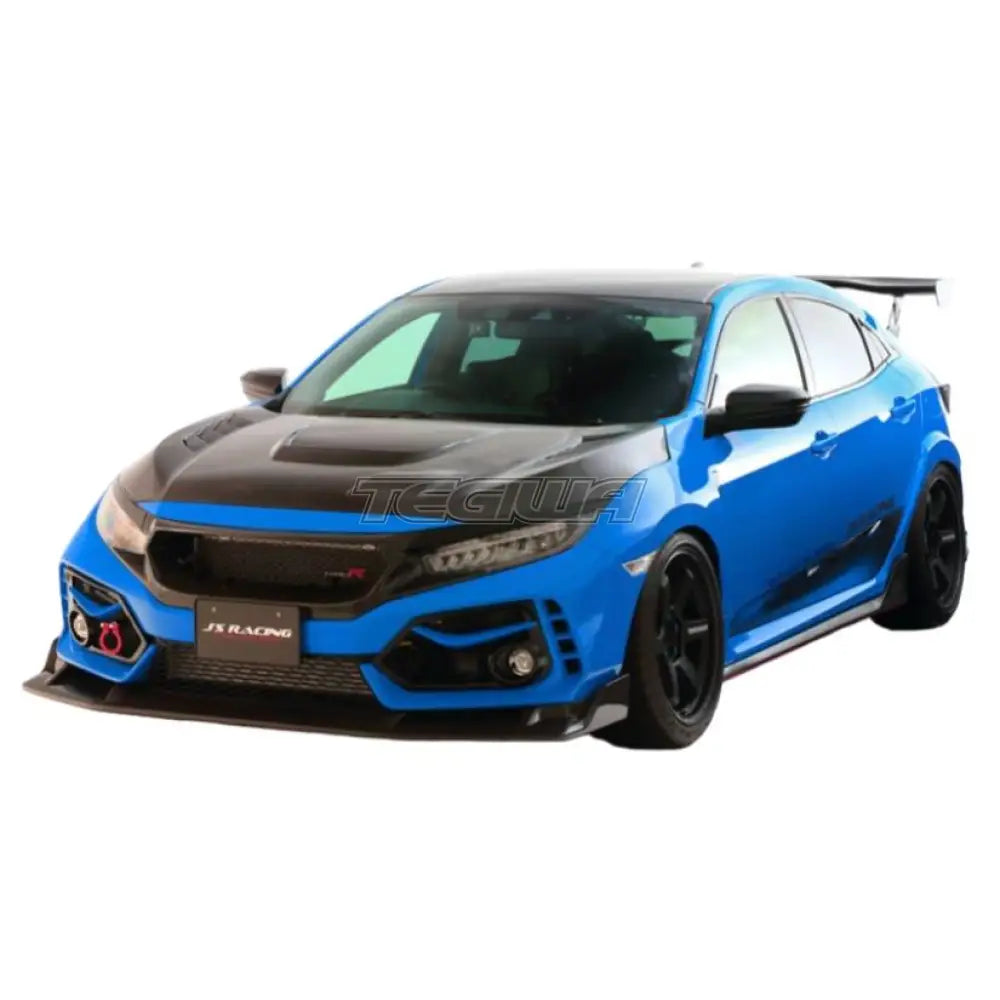 J’s Racing Type-S Frp Front Wing Spoiler Honda Civic Type-R Fk8 Spoilers