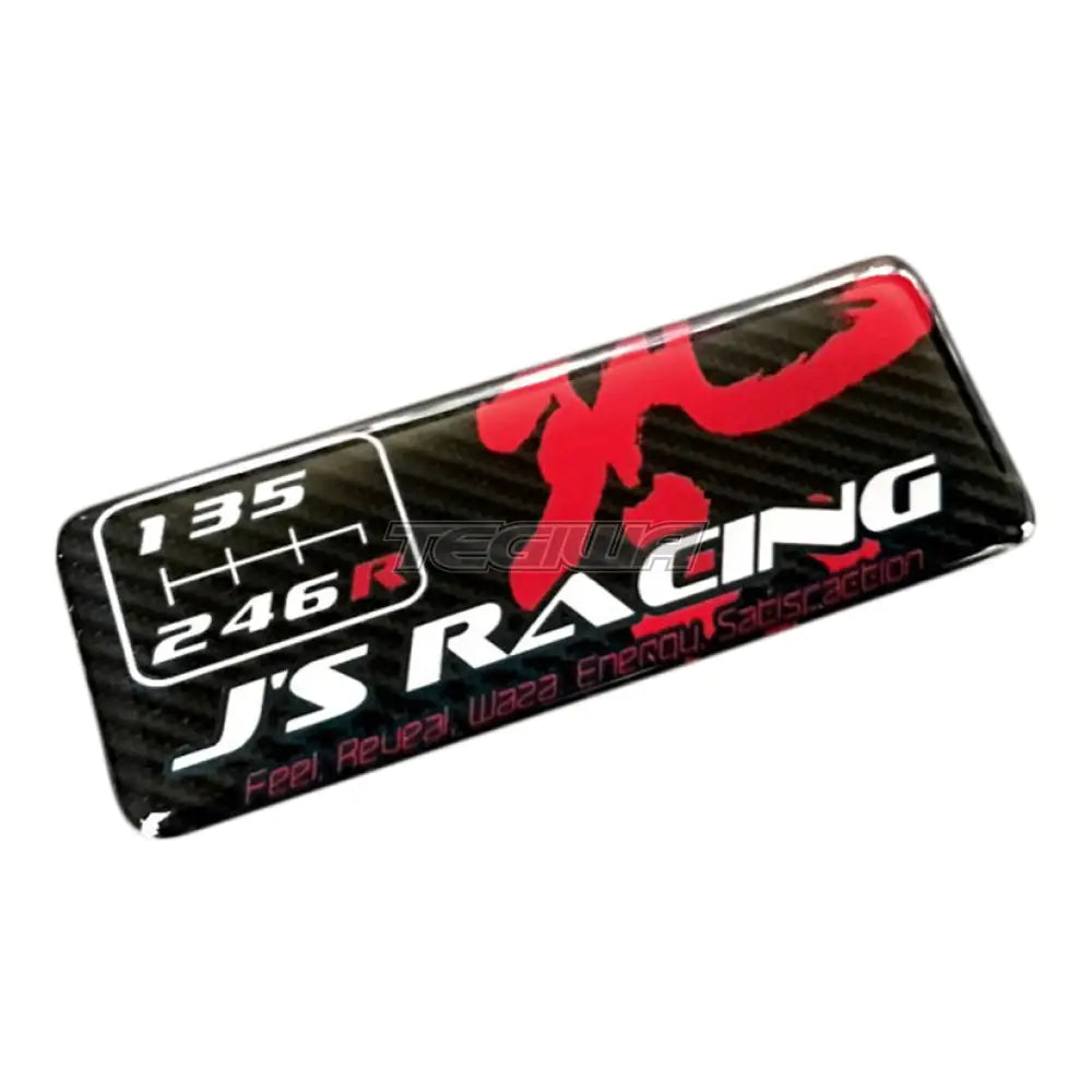 J's Racing WAZA Shift Pattern Plate