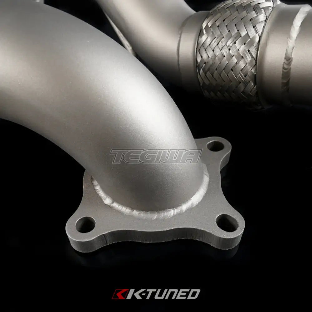 K-Tuned 3in Downpipe 300 Stainless Steel B-Stock 16+ Civic Turbo