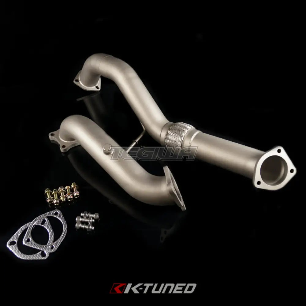 K-Tuned 3in Downpipe 300 Stainless Steel B-Stock 16+ Civic Turbo