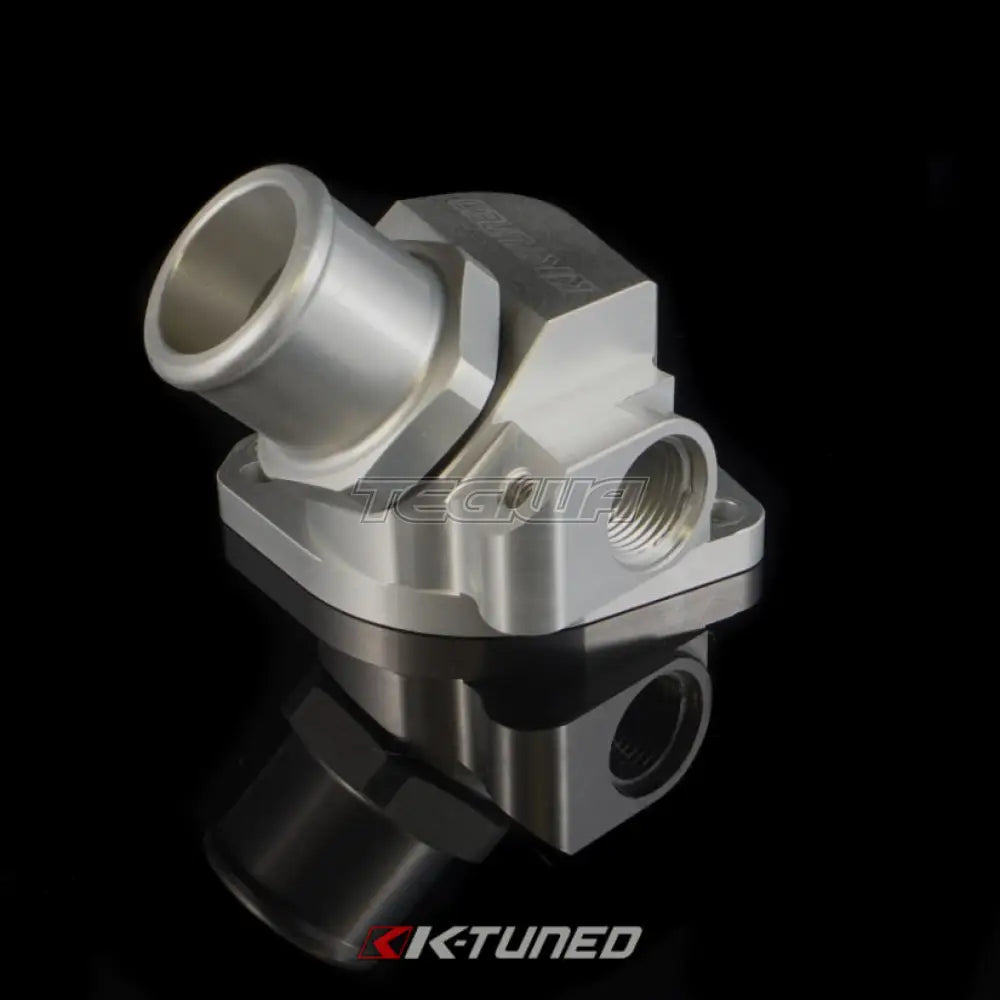 K-Tuned B/D Series Lower Thermostat Housing with 16AN and Hose End Fitting