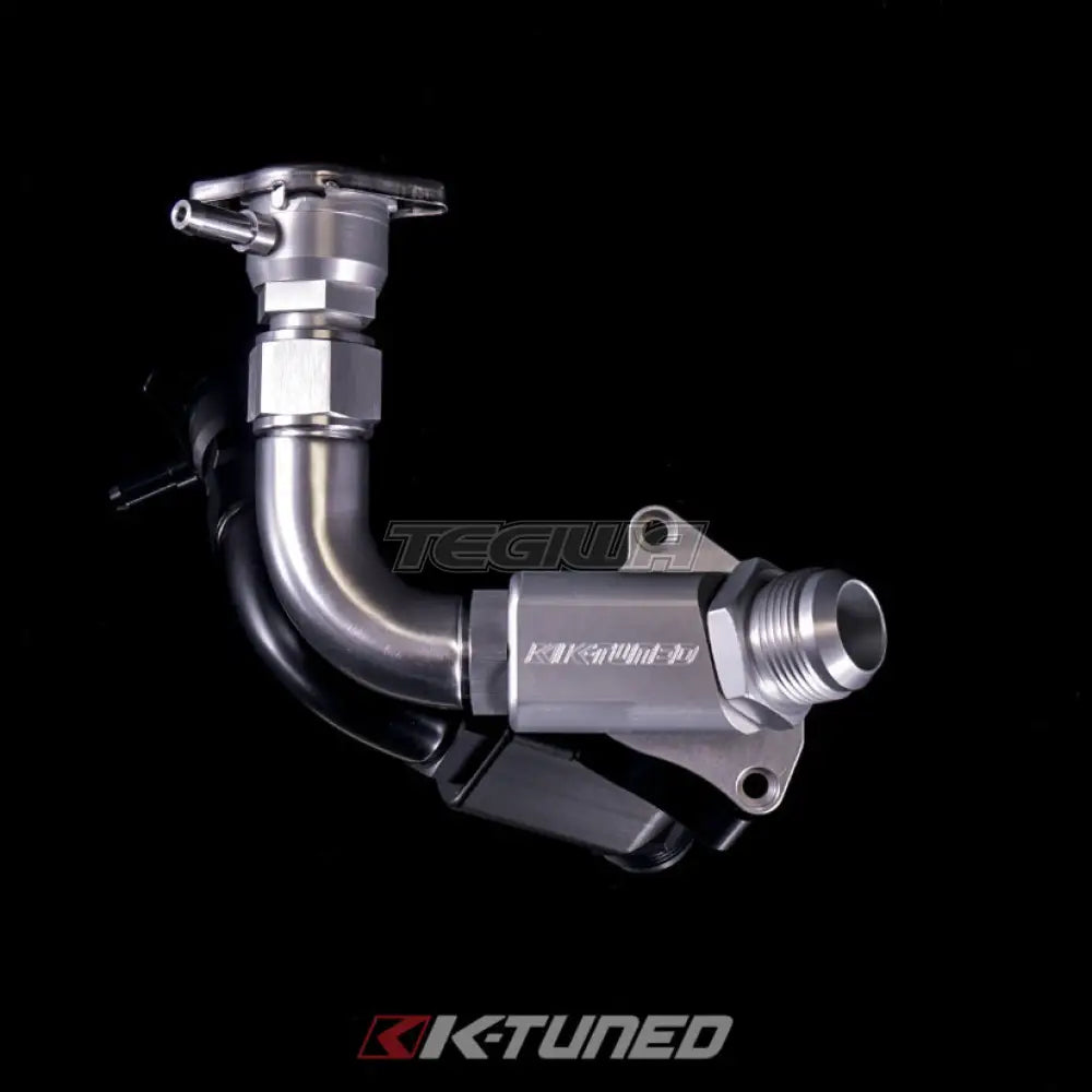 K-Tuned B16/B18C5 (Type R) Upper Coolant Housing with 16AN and Hose End Fitting