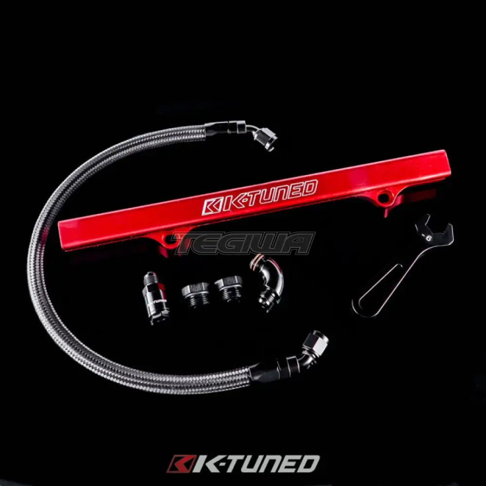 K-Tuned DC5/EP3 Fuel Rail Kit - Side Feed Fuel Line