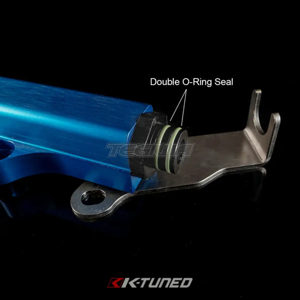 K-Tuned FPR Mount Bracket and Fittings - K-Tuned Fuel Rail with 8AN FPR