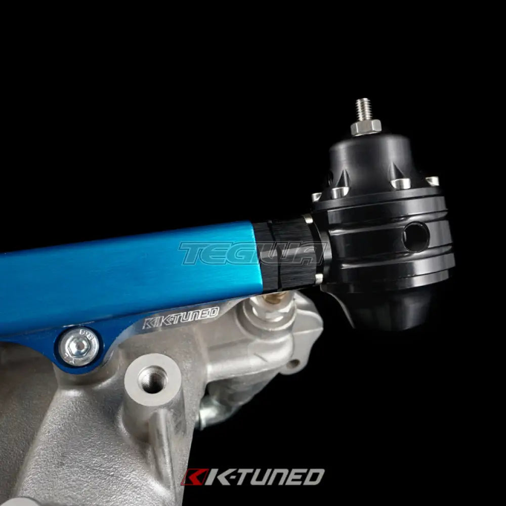 K-Tuned FPR Mount Bracket and Fittings - K-Tuned Fuel Rail with 8AN FPR