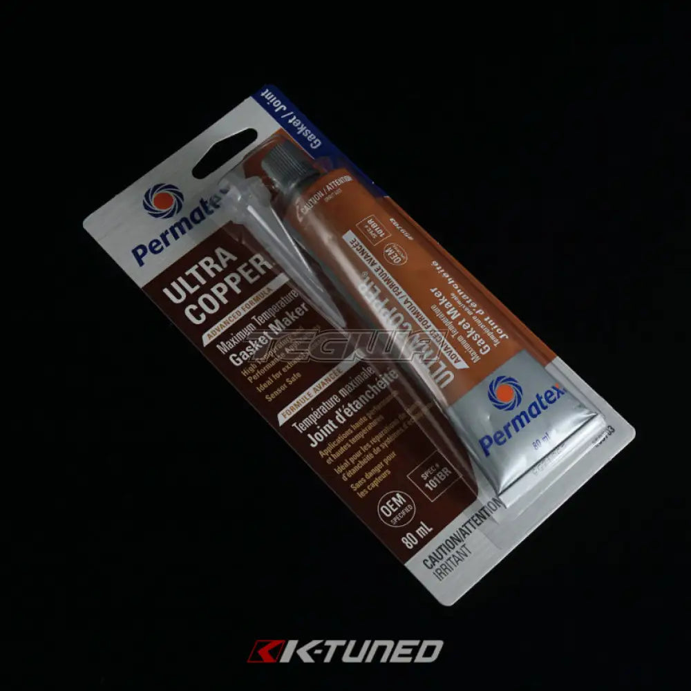 K-Tuned Permatex Ultra Copper - Maximum Temperature Gasket Maker - 80ml - US PN 81878