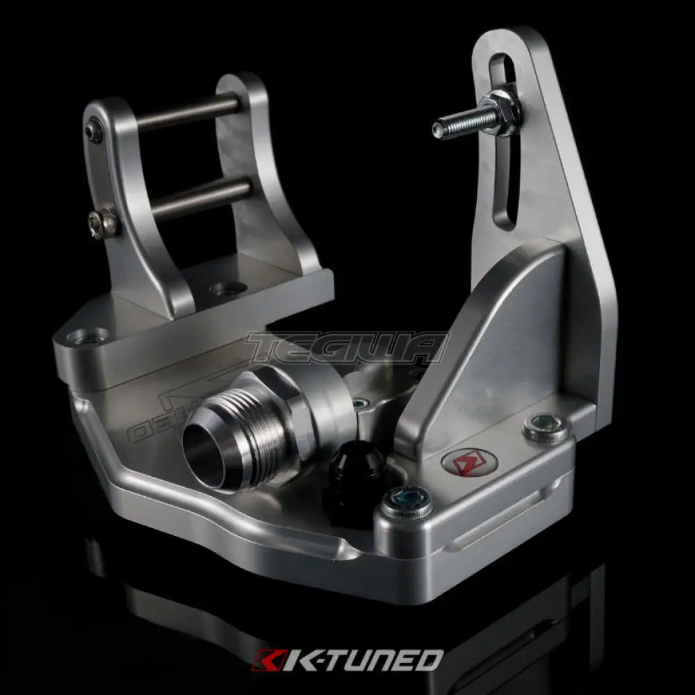 K-Tuned K-Series Water Plate with Alternator Brackets and Fittings - New Water Plate, D/B-Series Alternator Brackets, Fittings