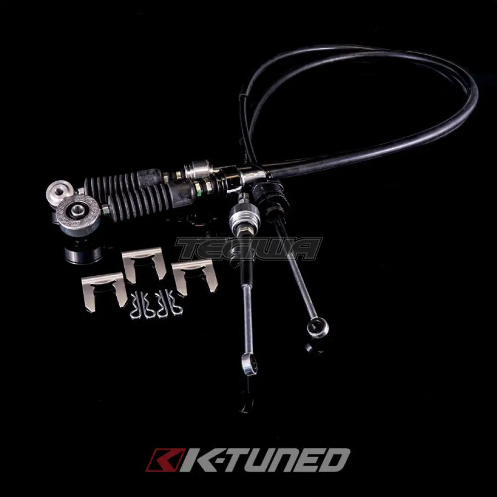 K-Tuned Shifter Cables DC5 Style - OEM Spec with Spherical Bushing