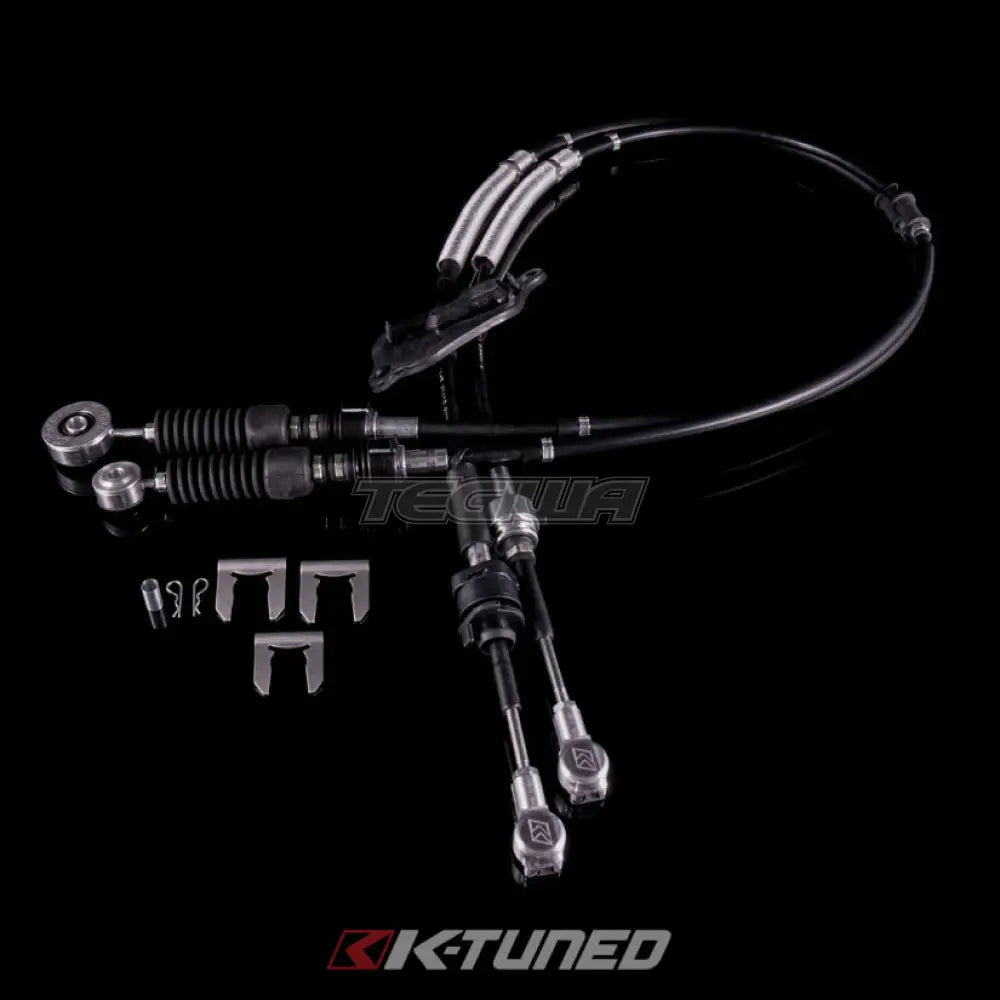 K-Tuned Shifter Cables - OEM Spec with Spherical Bushing - 8th Civic Si - 06-11 Civic